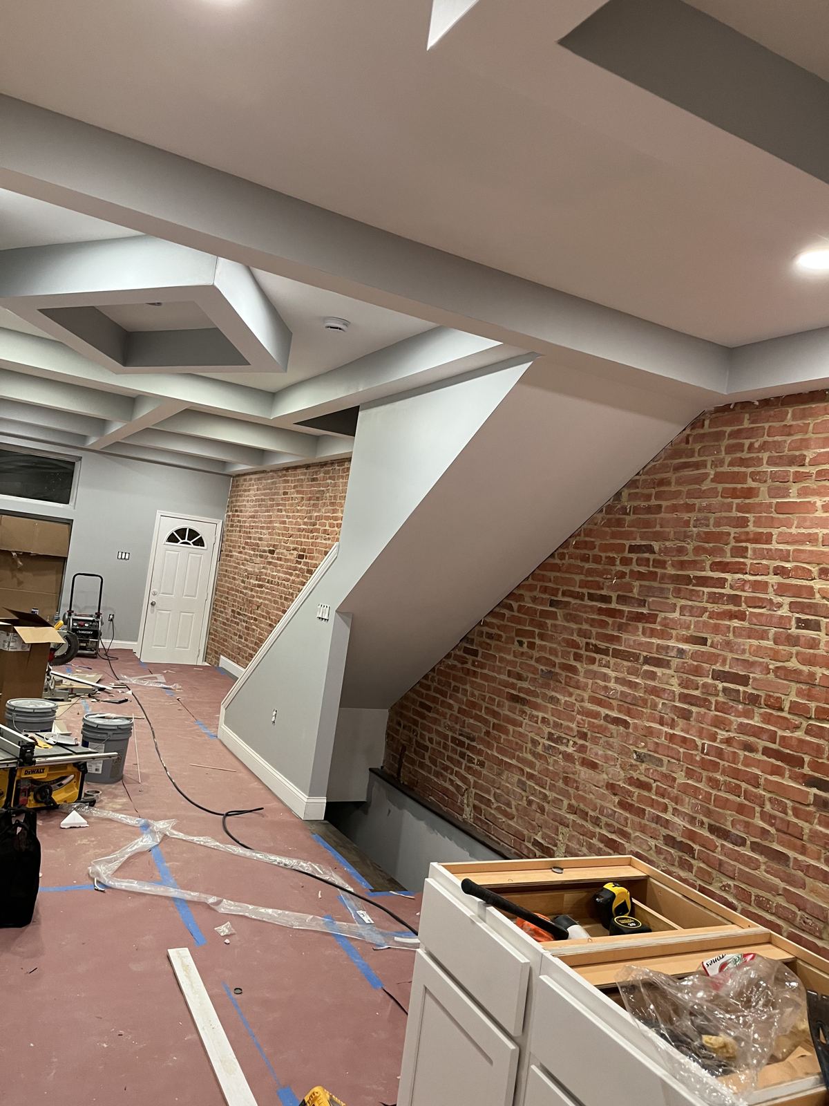 Basement remodel